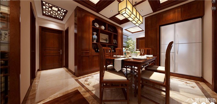 恒大御景半島160㎡案例-餐廳