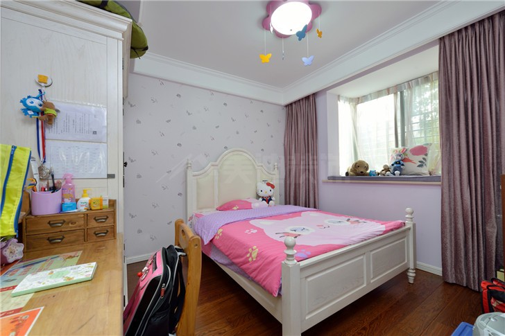 中房瑞致國際110平美式風裝修案例圖—臥室