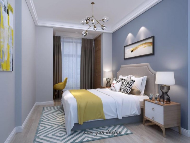 武廣國際學苑118平現代風效果圖-臥室