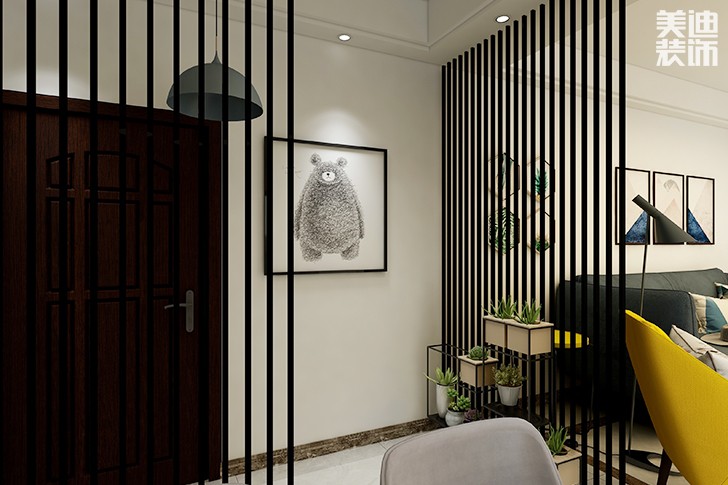 尊德天城86㎡簡約風裝修效果圖--細節(jié)