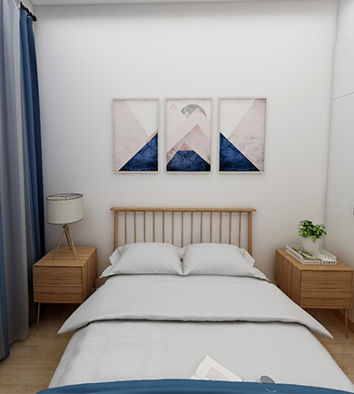 岳麓峰景95㎡北歐風格全房 ...