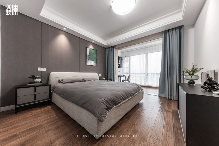 保利西海岸130㎡現代風格案例實拍圖