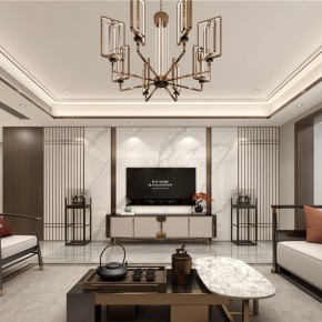 華都202㎡新中式輕奢風格 ...