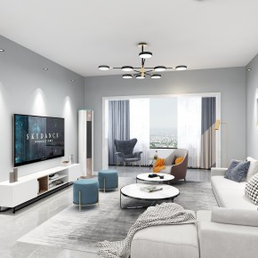 天麓尚層120㎡現代簡約風 ...