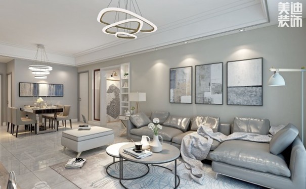 選擇客廳裝飾畫，題材很重要，但尺寸也很關(guān)鍵