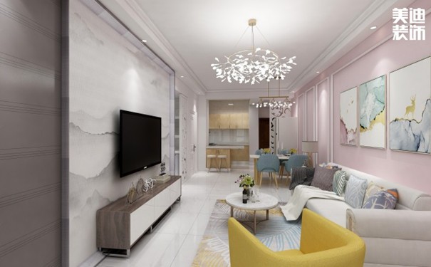 選擇客廳裝飾畫，題材很重要，但尺寸也很關(guān)鍵