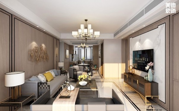 新中式裝修效果圖大全欣賞，聽說客廳這么裝修美呆了！