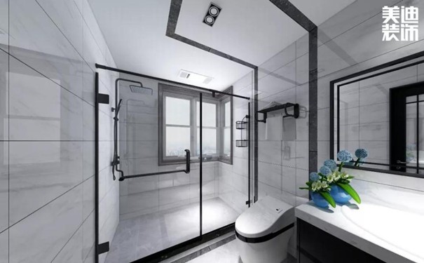 長沙裝修公司教你三招搞定衛生間干濕區