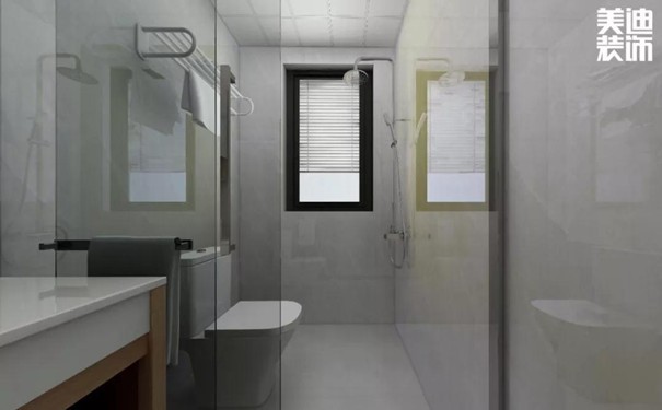 長沙裝修公司教你三招搞定衛生間干濕區